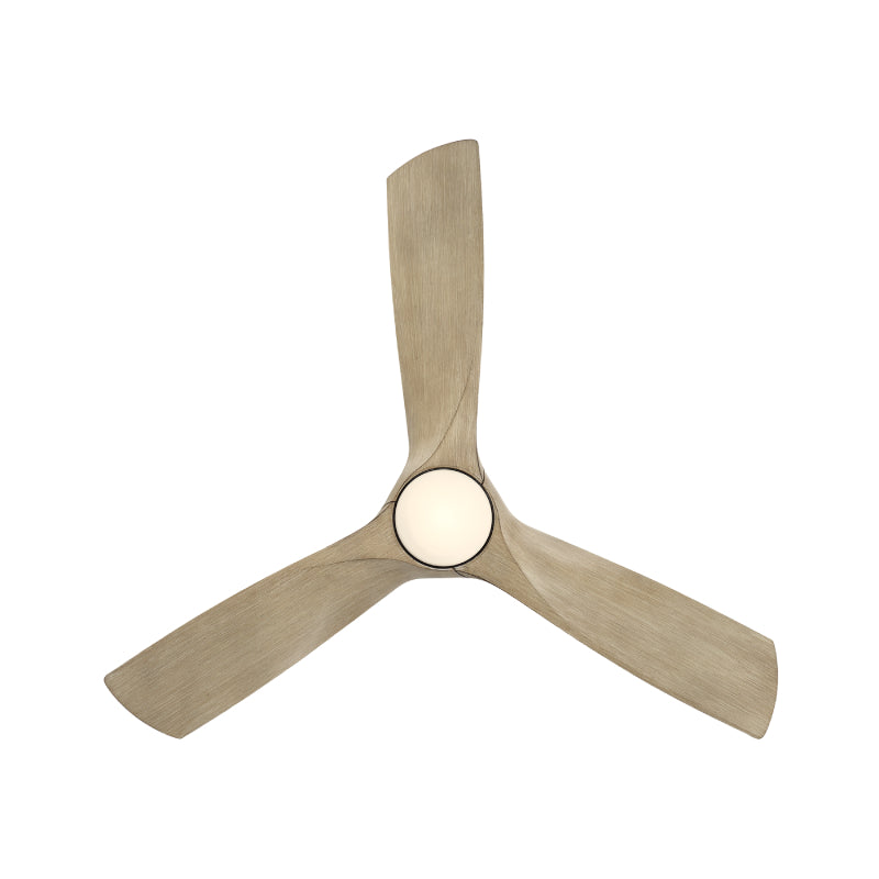 Modern Forms FR-W2006-52L Zephyr 52" Ceiling Fan with LED Light Kit, 4CCT Selectable - Bronze with White Oak Blades