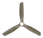 Modern Forms FR-W2006-72L Zephyr 72" Outdoor Ceiling Fan with LED Light Kit - Graphite with Weathered Wood Blades