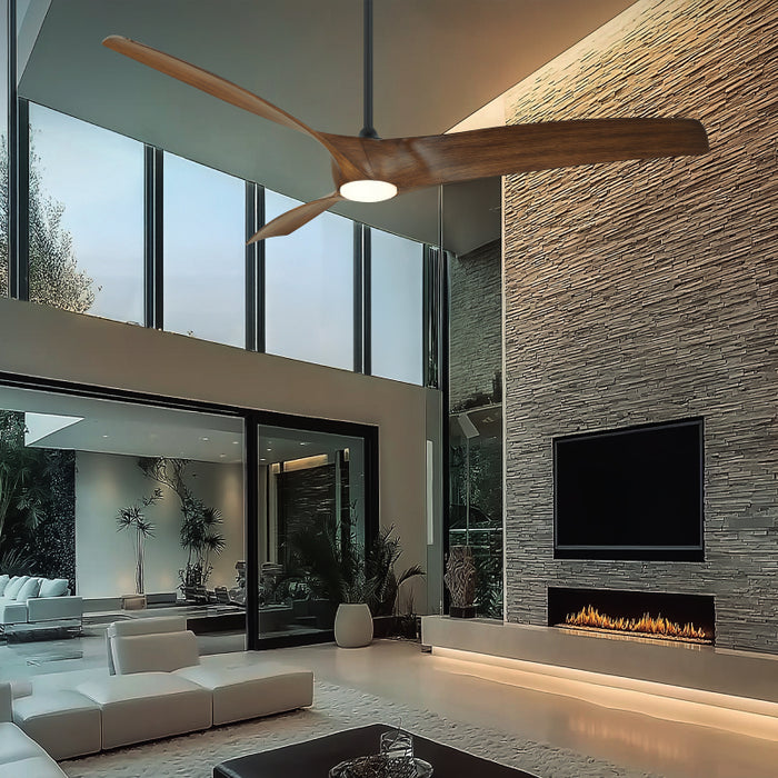 Modern Forms FR-W2006-72L Zephyr 72" Outdoor Ceiling Fan with LED Light Kit