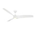 Modern Forms FR-W2006-72L Zephyr 72" Outdoor Ceiling Fan with LED Light Kit - Matte White