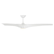 Modern Forms FR-W2006-72L Zephyr 72" Outdoor Ceiling Fan with LED Light Kit - Matte White