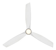 Modern Forms FR-W2006-72L Zephyr 72" Outdoor Ceiling Fan with LED Light Kit - Matte White