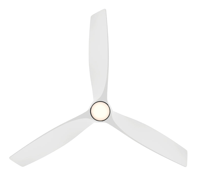 Modern Forms FR-W2006-72L Zephyr 72" Outdoor Ceiling Fan with LED Light Kit - Matte White