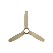 Modern Forms FR-W2202-54L Skylark 54" Outdoor Ceiling Fan with LED Light Kit, 4CCT Selectable - Bronze with White Oak Blades
