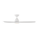 Modern Forms FR-W2202-54L Skylark 54" Outdoor Ceiling Fan with LED Light Kit, 4CCT Selectable