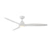 Modern Forms FR-W2202-62L Skylark 62" Outdoor Ceiling Fan with LED Light Kit, 4CCT Selectable-Matte White