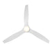 Modern Forms FR-W2202-62L Skylark 62" Outdoor Ceiling Fan with LED Light Kit, 4CCT Selectable