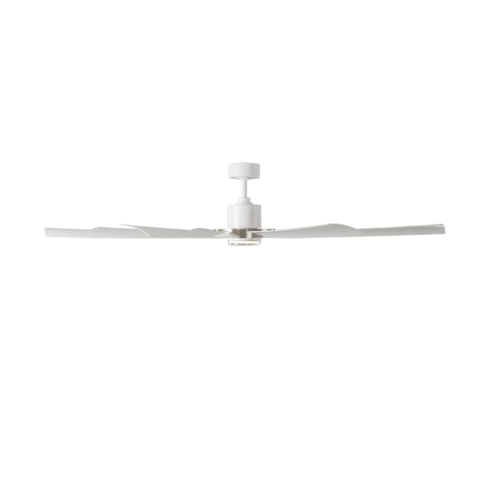 Modern Forms FR-W2303-72L Aura 72" Outdoor Ceiling Fan with LED Light Kit, 4CCT Selectable