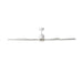 Modern Forms FR-W2303-72L Aura 72" Outdoor Ceiling Fan with LED Light Kit, 4CCT Selectable