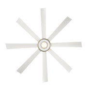 Modern Forms FR-W2303-72L Aura 72" Outdoor Ceiling Fan with LED Light Kit, 4CCT Selectable