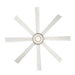 Modern Forms FR-W2303-72L Aura 72" Outdoor Ceiling Fan with LED Light Kit, 4CCT Selectable