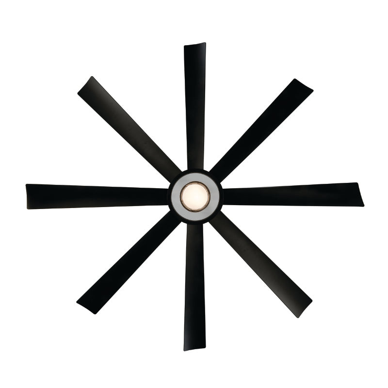 Modern Forms FR-W2303-72L Aura 72" Outdoor Ceiling Fan with LED Light Kit, 4CCT Selectable