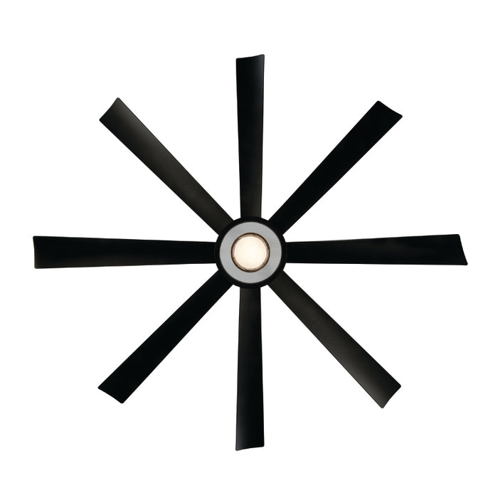 Modern Forms FR-W2303-72L Aura 72" Outdoor Ceiling Fan with LED Light Kit, 4CCT Selectable