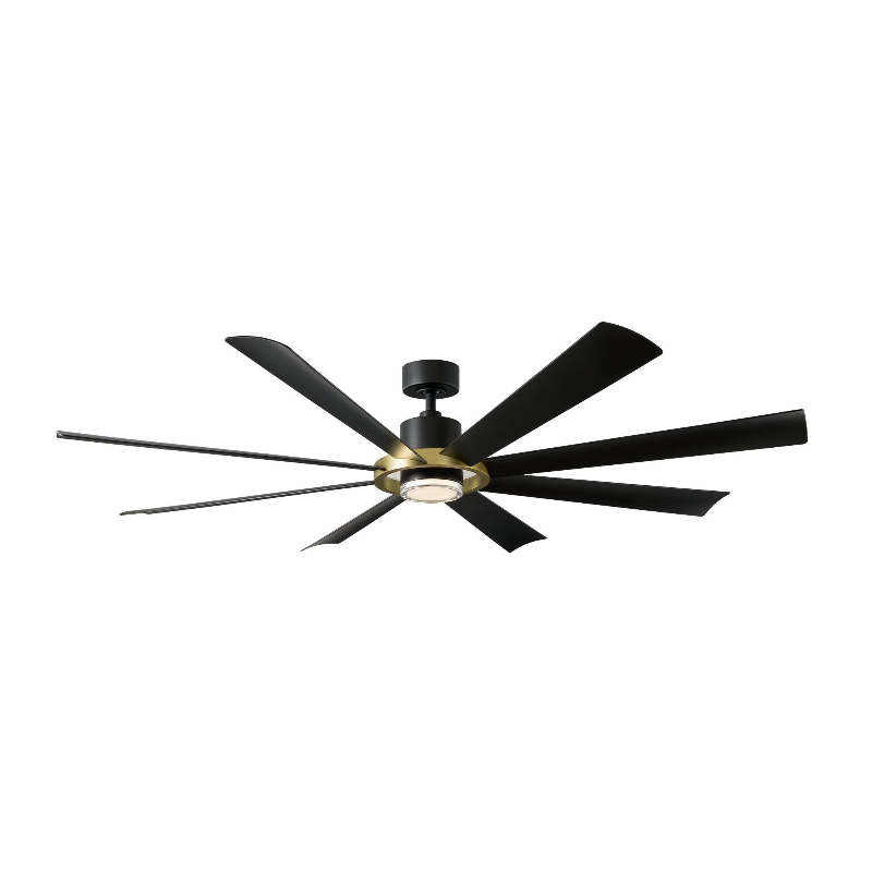 Modern Forms FR-W2303-72L Aura 72" Outdoor Ceiling Fan with LED Light Kit