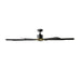 Modern Forms FR-W2303-72L Aura 72" Outdoor Ceiling Fan with LED Light Kit, 4CCT Selectable
