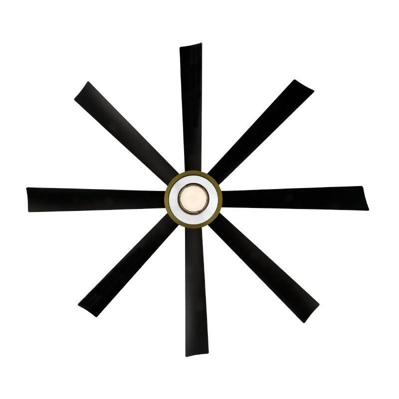 Modern Forms FR-W2303-72L Aura 72" Outdoor Ceiling Fan with LED Light Kit, 4CCT Selectable