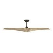 Modern Forms FR-W2401-62L Zephyr 5 62" Outdoor Ceiling Fan with LED Light Kit-Bronze/White Oak