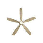 Modern Forms FR-W2401-62L Zephyr 5 62" Outdoor Ceiling Fan with LED Light Kit-Bronze/White Oak