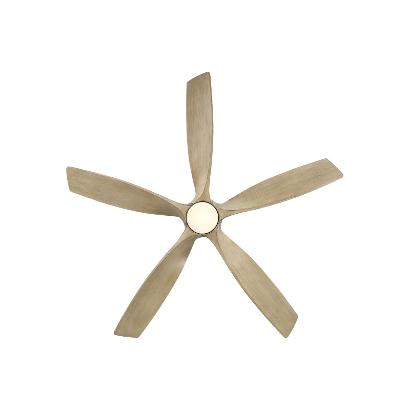 Modern Forms FR-W2401-62L Zephyr 5 62" Outdoor Ceiling Fan with LED Light Kit-Bronze/White Oak