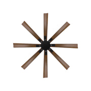 Modern Forms FR-W2403-56 Size Matters 56" Ceiling Fan-Matte Black with Distressed Koa Blades
