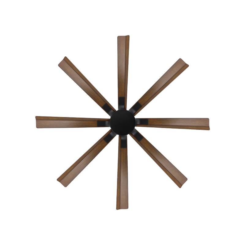 Modern Forms FR-W2403-56 Size Matters 56" Ceiling Fan-Matte Black with Distressed Koa Blades