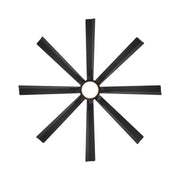 Modern Forms FR-W2403-56L Size Matters 56" Ceiling Fan with LED Light Kit-Matte Black
