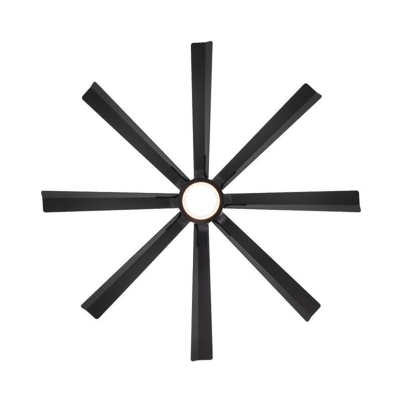 Modern Forms FR-W2403-56L Size Matters 56" Ceiling Fan with LED Light Kit-Matte Black
