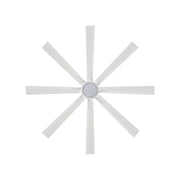 Modern Forms FR-W2403-56L Size Matters 56" Ceiling Fan with LED Light Kit-Matte White
