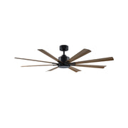 Modern Forms FR-W2403 Size Matters 65" Outdoor Ceiling Fan-Matte Black with Distressed Koa Blades