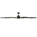 Modern Forms FR-W2403 Size Matters 84" Outdoor Ceiling Fan - Bronze