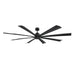 Modern Forms FR-W2403 Size Matters 84" Outdoor Ceiling Fan - Matte Black