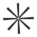 Modern Forms FR-W2403 Size Matters 84" Outdoor Ceiling Fan with LED Light Kit - Matte Black