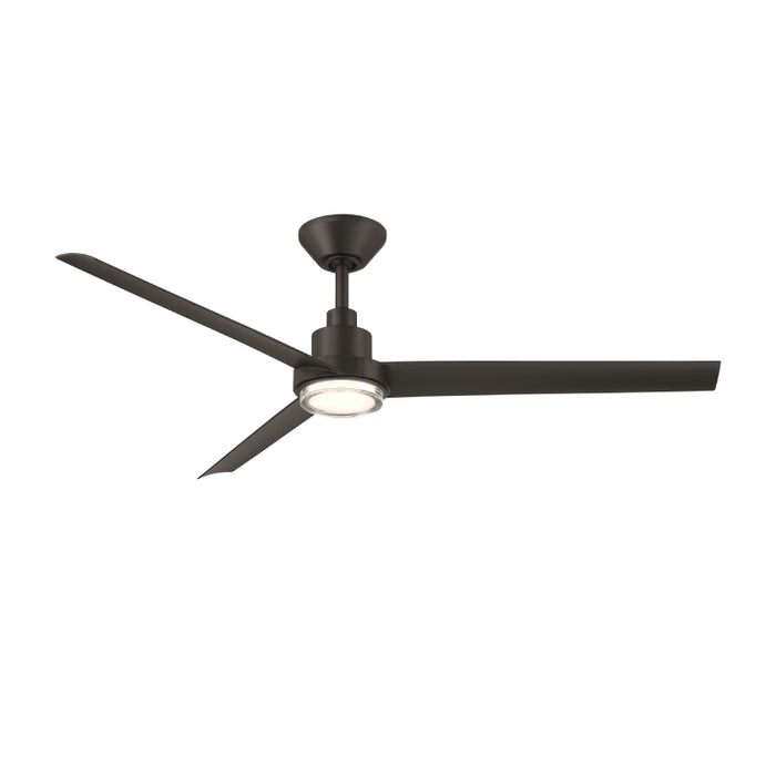 Modern Forms FR-W2501-56L Bolo 56" Outdoor Ceiling Fan with LED Light Kit - Bronze