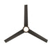 Modern Forms FR-W2501-56L Bolo 56" Outdoor Ceiling Fan with LED Light Kit - Bronze