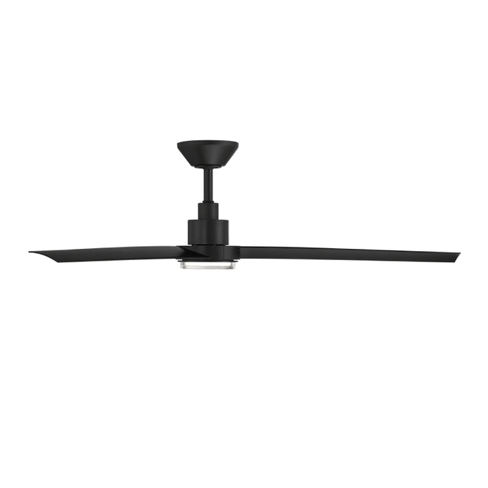 Modern Forms FR-W2501-56L Bolo 56" Outdoor Ceiling Fan with LED Light Kit - Matte Black