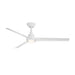 Modern Forms FR-W2501-56L Bolo 56" Outdoor Ceiling Fan with LED Light Kit - Matte White