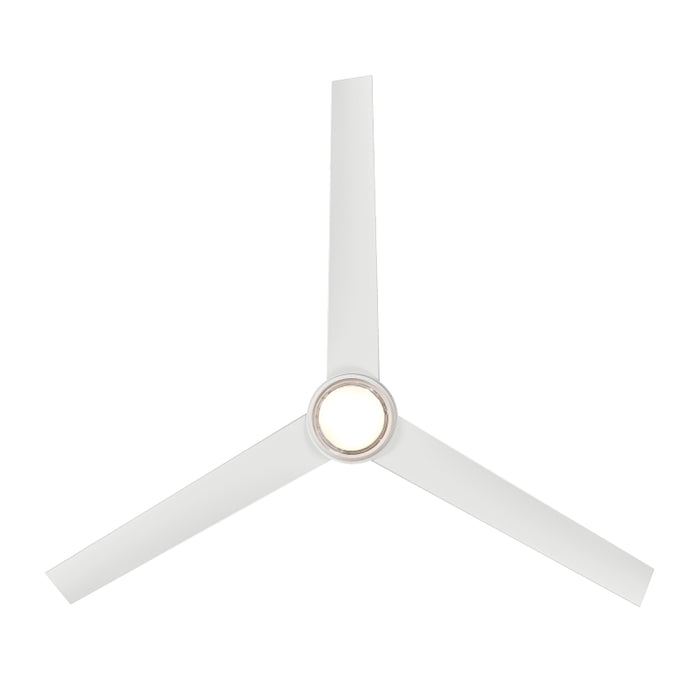 Modern Forms FR-W2501-56L Bolo 56" Outdoor Ceiling Fan with LED Light Kit - Matte White