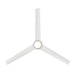 Modern Forms FR-W2501-56L Bolo 56" Outdoor Ceiling Fan with LED Light Kit - Matte White