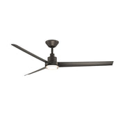 Modern Forms FR-W2501-62L Bolo 62" Outdoor Ceiling Fan with LED Light Kit-Bronze