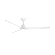 Modern Forms FR-W2501-62L Bolo 62" Outdoor Ceiling Fan with LED Light Kit-Matte White