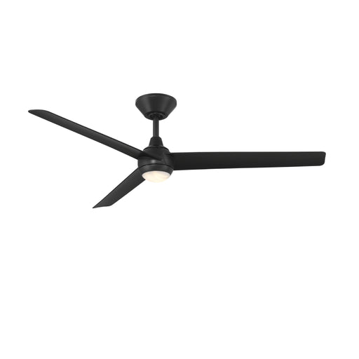 Modern Forms FR-W2503-54L Pisces 54" Outdoor Ceiling Fan with LED Light Kit - Matte Black