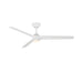 Modern Forms FR-W2503-54L Pisces 54" Outdoor Ceiling Fan with LED Light Kit - Matte White