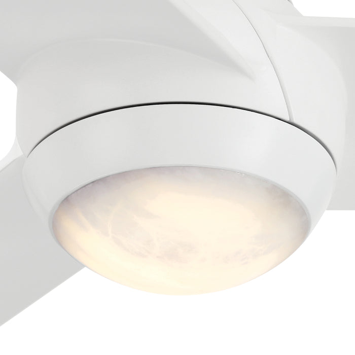 Modern Forms FR-W2503-54L Pisces 54" Outdoor Ceiling Fan with LED Light Kit