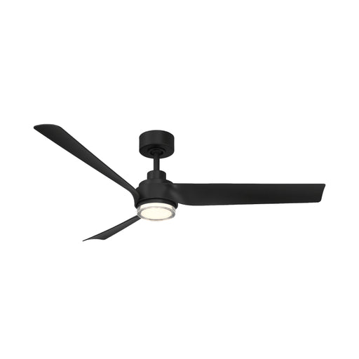 Modern Forms FR-W2605-54L Chill 54" Outdoor Ceiling Fan with LED Light Kit - Matte Black