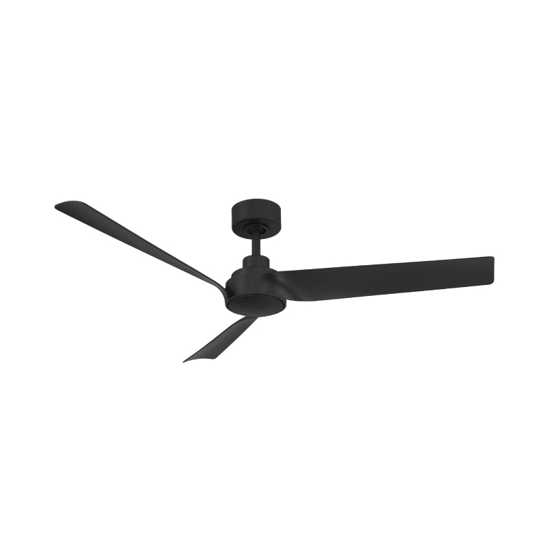 Modern Forms FR-W2605-54L Chill 54" Outdoor Ceiling Fan with LED Light Kit - Matte Black
