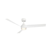 Modern Forms FR-W2605-54L Chill 54" Outdoor Ceiling Fan with LED Light Kit-Matte White