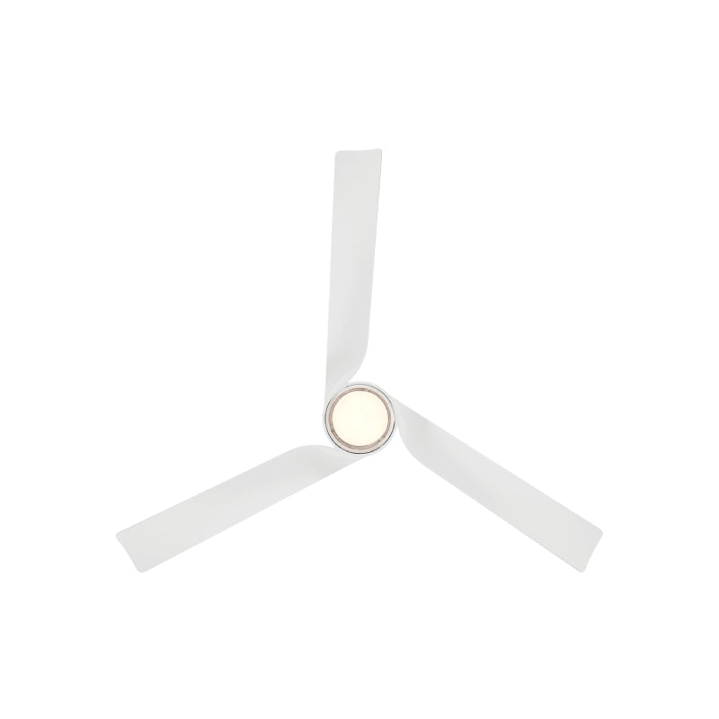 Modern Forms FR-W2605-54L Chill 54" Outdoor Ceiling Fan with LED Light Kit-Matte White