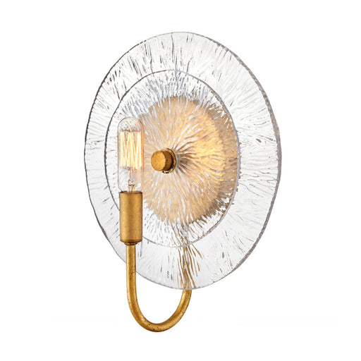 Fredrick Ramond FR30120 Rene 1-lt 12" Tall LED Wall Sconce - Distressed Brass