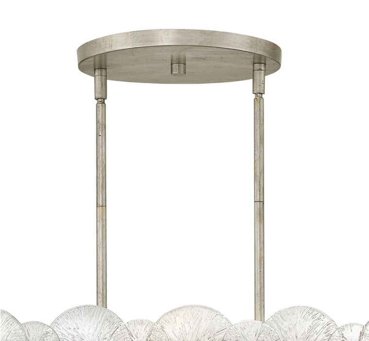 Fredrick Ramond FR30125 Rene 10-lt 60" LED Drum Chandelier