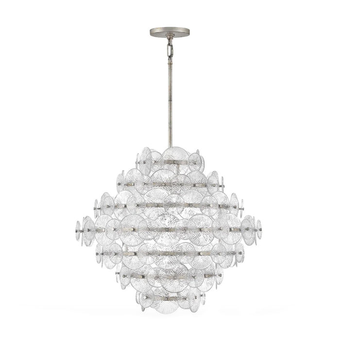 Fredrick Ramond FR30128 Rene 16-lt 29" LED Chandelier - Glacial